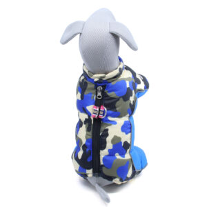 Vsepropejska Darila teplá kombinéza pro psa Barva: Tmavě modrá, Délka zad (cm): 21, Obvod hrudníku: 30 – 34 cm