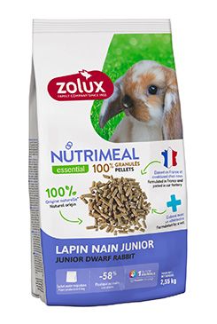 Krmivo pro králíky Junior NUTRIMEAL 2,55kg Zolux Krmivo pro králíky Junior NUTRIMEAL 2,55kg Zolux