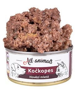 All Animals kočkopes Hovězí mleté 100g