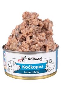 All Animals kočkopes Losos mletý 90g