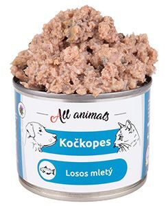 All Animals kočkopes Losos mletý 200g