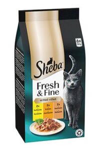 Mars Sheba kapsa Fresh&Fine mix kuře,krůta,kachna 6x50g