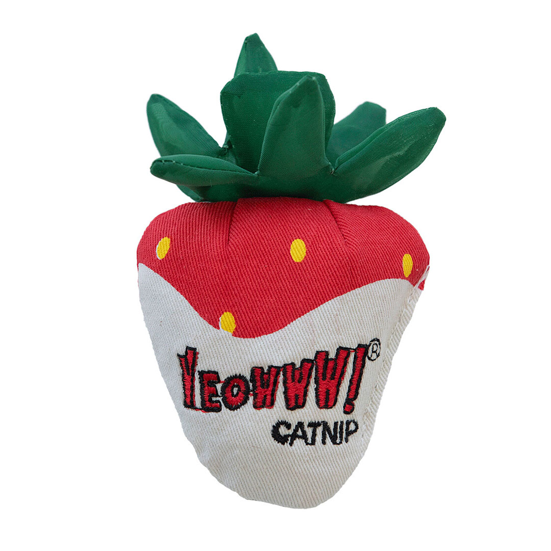 Yeowww Jahoda plněná bio šantou - bílá čokoláda Yeowww Jahoda plněná bio šantou - bílá čokoláda