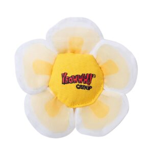 Yeowww Kopretina plněná bio šantou - bílá