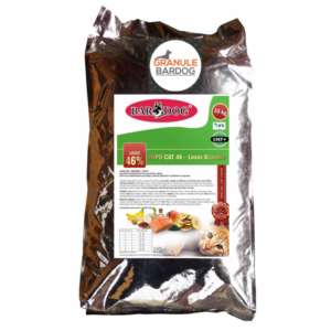 Granule Bardog Hypoalergenní granule pro kočky Hypo Cat 46 - Losos Brambor 32/18 - 10 kg