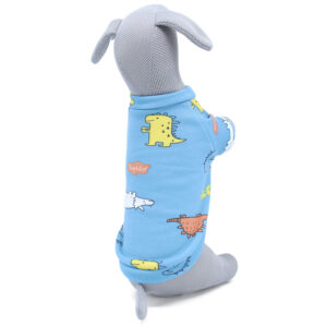 Vsepropejska Wapi hebká mikina pro psa Barva: Modrá, Délka zad (cm): 36, Obvod hrudníku: 44 – 48 cm