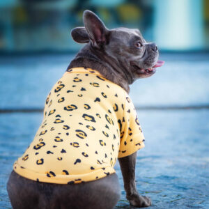 Vsepropejska Wapi hebká mikina pro psa Barva: Tygrovaná, Délka zad (cm): 36, Obvod hrudníku: 44 – 48 cm