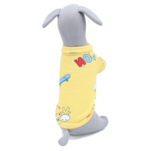 Vsepropejska Wapi hebká mikina pro psa Barva: Žlutá, Délka zad (cm): 26, Obvod hrudníku: 32 – 36 cm