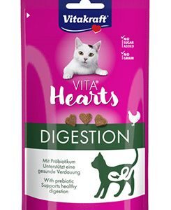 Vitakraft Cat poch. Vita Hearts Digestion kuře 40g