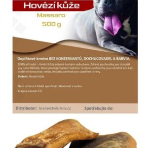 Sušená hovězí kůže 500 g – SlovakiaFarma Massaro