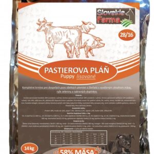 Lisované hypoalergenní Granule Slovakia Farma – Pastierova pláň 28/16 – 14 kg