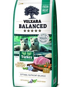 Vapasko, s.r.o. Velxara Balanced FM Dog Puppy&Junior Mon.Turk&Rice750g