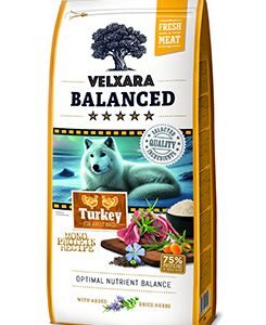 Vapasko, s.r.o. Velxara Balanced FM Dog Adult Monoprot.Turkey&Rice750g