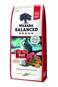 Vapasko, s.r.o. Velxara Balanced FM Dog Adult Monoprot.Beef&Rice 750g