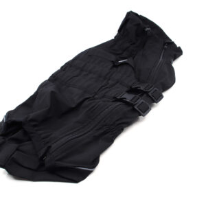 Vsepropejska Sayen kombinéza pro psa Barva: Černá, Délka zad (cm): 37, Obvod hrudníku: 48 – 52 cm