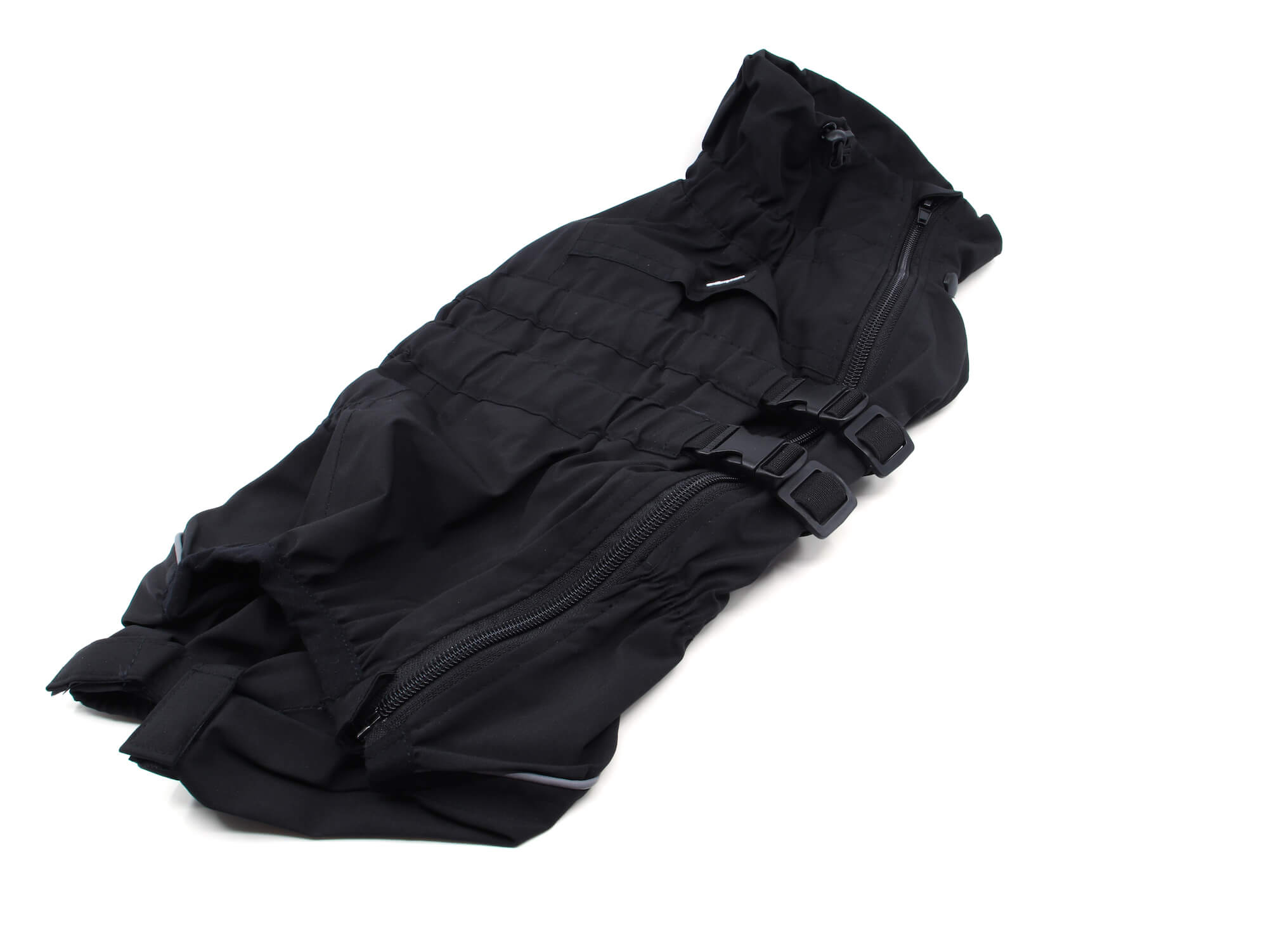 Vsepropejska Sayen kombinéza pro psa Barva: Černá, Délka zad (cm): 34, Obvod hrudníku: 44 - 48 cm Vsepropejska Sayen kombinéza pro psa Barva: Černá, Délka zad (cm): 34, Obvod hrudníku: 44 - 48 cm