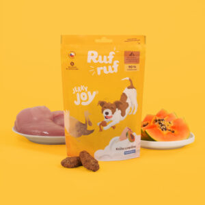 Rufruf Jerky Joy Krůtí s papájou 80 g