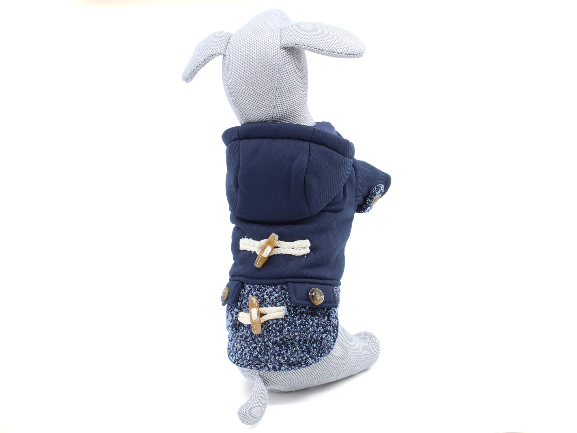 Vsepropejska Alfréd zateplená bunda pro psa Barva: Modrá, Délka zad (cm): 22, Obvod hrudníku: 31 - 34 cm Vsepropejska Alfréd zateplená bunda pro psa Barva: Modrá, Délka zad (cm): 22, Obvod hrudníku: 31 - 34 cm