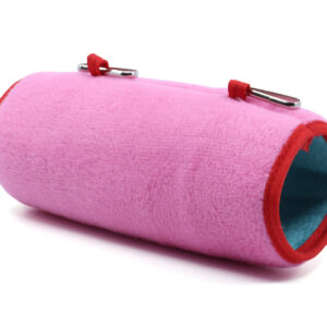 Vsepropejska Abík plyšový tunel pro hlodavce Barva: Růžová