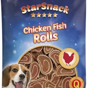 Nobby StarSnack Chicken Fish Rolls pamlsky 113g