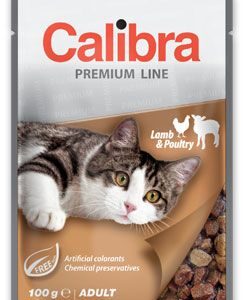 Calibra Cat kapsa Premium Adult Lamb & Poultry 6x100g