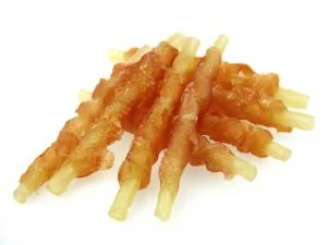 Salač Tyčinka rybí obalená kuřecím masem-250g