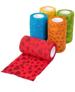 KRUUSE Obinadlo elast. Fun-Flex Care Inside 10cmx4,5m Mix 10k