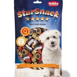 Nobby StarSnack Meat Mix pamlsky pro psa 200g