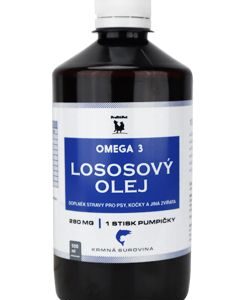 Lososový olej 100% surový ProFitPet 500ml