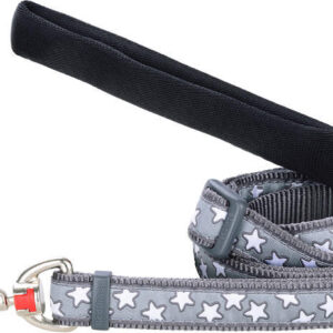 Vodítko RD stars COOL GREY – 15mm / 1,8m