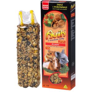 AVIK tyčinka pro hlodavce - ořech, 2ks