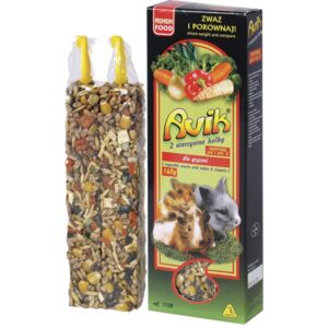 AVIK tyčinka pro hlodavce se zeleninou, 2ks