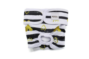 Dusty hárací kalhotky pro psa - vsepropejska.cz Barva: Zlaté srdce, Obvod slabin (cm): 38 - 64