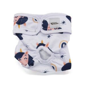 Dusty hárací kalhotky pro psa – vsepropejska.cz Barva: Unicorn, Obvod slabin (cm): 26 – 36