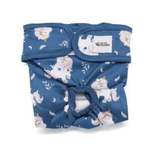 Dusty hárací kalhotky pro psa – vsepropejska.cz Barva: Jednorožec, Obvod slabin (cm): 44 – 70