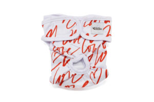 Dusty hárací kalhotky pro psa - vsepropejska.cz Barva: Love, Obvod slabin (cm): 48 - 86