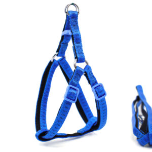 Vsepropejska Fugas postroj pro psa s vodítkem Barva: Tmavě modrá, Obvod hrudníku: 53 – 83 cm
