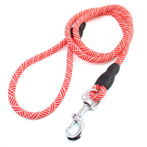 Nylonové vodítko pro psa | 128 cm Barva: Oranžová, Šířka vodítka: 1 cm