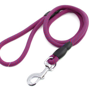 Nylonové vodítko pro psa | 128 cm Barva: Modrá, Šířka vodítka: 1 cm