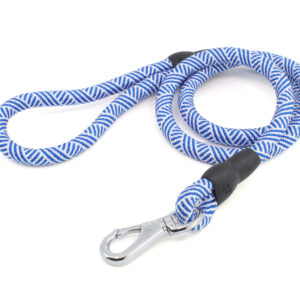 Nylonové vodítko pro psa | 128 cm Barva: Světle modrá, Šířka vodítka: 1,4 cm