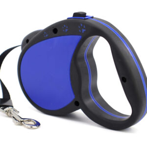 Vsepropejska Elvíra samonavíjecí vodítko pro psa Barva: Modrá, Délka vodítka: 5 m