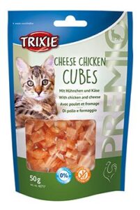 Trixie Pochoutka Premio CHEESE CHICKEN CUBES pro kočky 50g TR