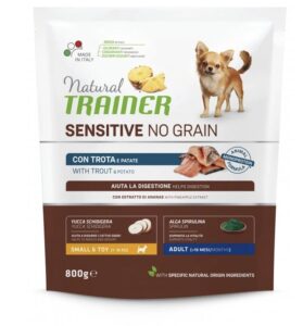 Natural Trainer Trainer Natural Sensitive dog NO GRAIN MINI pstruh 800g