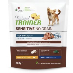 Natural Trainer Trainer Natural Sensitive dog NO GRAIN MINI pstruh 800g
