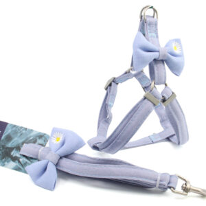 Vsepropejska Hana postroj pro psa s vodítkem | 32 – 54 cm Barva: Modrá, Obvod hrudníku: 42 – 54 cm