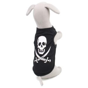 Vsepropejska Sper letní tričko pro psa Barva: Černá, Délka zad (cm): 20, Obvod hrudníku: 28 – 31 cm