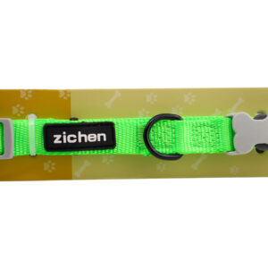 Vsepropejska Nimi obojek pro psa | 23 – 63 cm Barva: Zelená, Obvod krku: 43 – 63 cm, Šířka: 2,5 cm