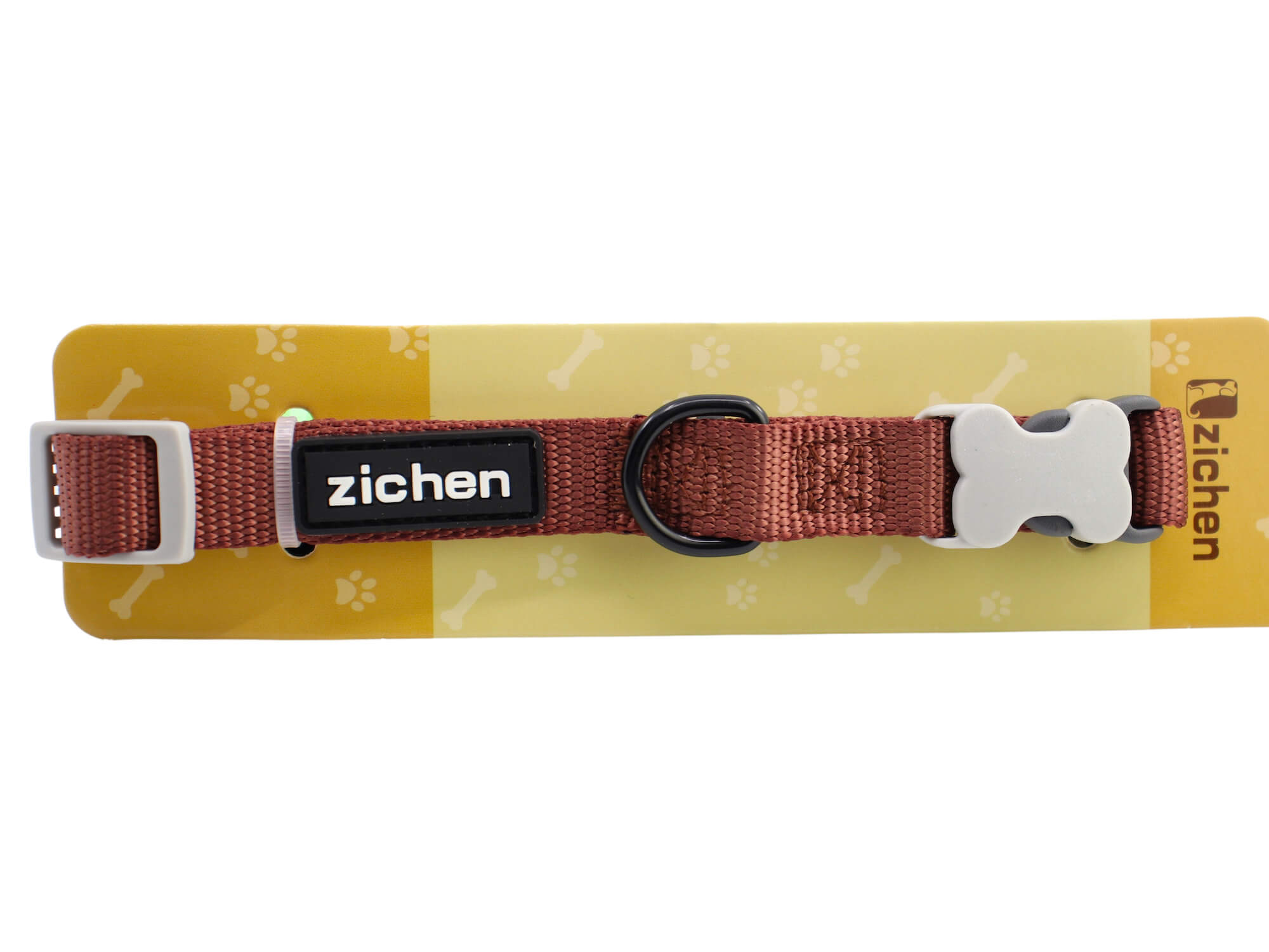 Vsepropejska Nimi obojek pro psa | 23 - 63 cm Barva: Hnědá, Obvod krku: 29 - 43 cm, Šířka: 1,5 cm Vsepropejska Nimi obojek pro psa | 23 - 63 cm Barva: Hnědá, Obvod krku: 29 - 43 cm, Šířka: 1,5 cm