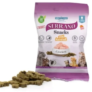 Serrano Snack Cat AntiHairball Chicken 50 g