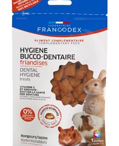 Francodex Pochoutka Dental pro hlodavce a králíky 50g